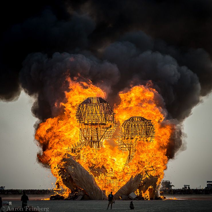 burning man photographer Aaron Feinberg