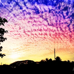 colorful clouds pattern waplookup madewithpicsart